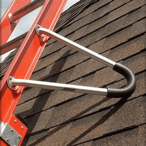 ladder brackets on metal roof|best ladder standoff for roof.